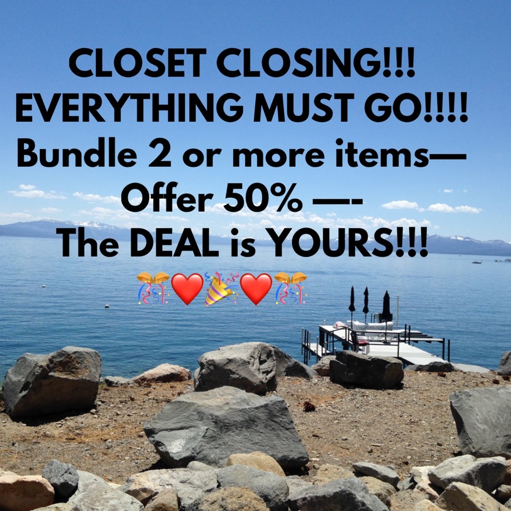 🌺CLOSING!! BUNDLE 2 OR MORE —I’LL SEND A DEAL!!🌺